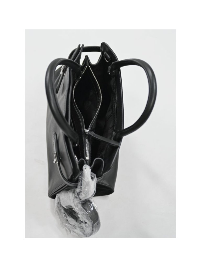 Le Tanneur Emie Medium Black Leather/Nubuck - New Without Tags — image 4 of 8